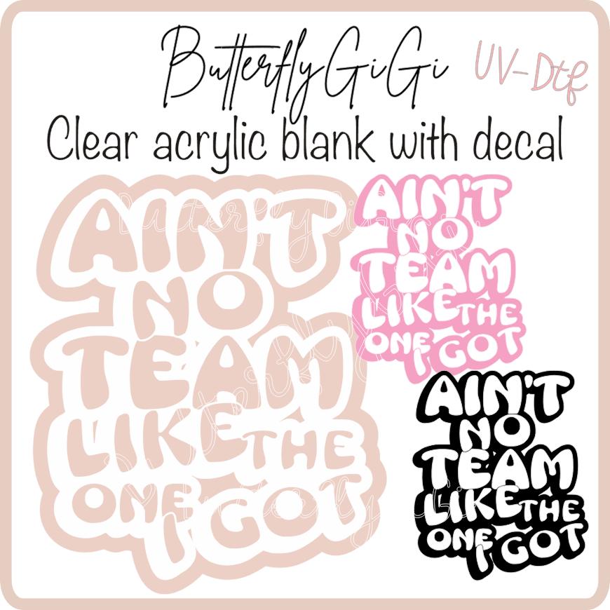 Ain't no Team UvDTF