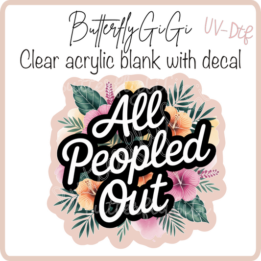 All Peopled Out UvDTF