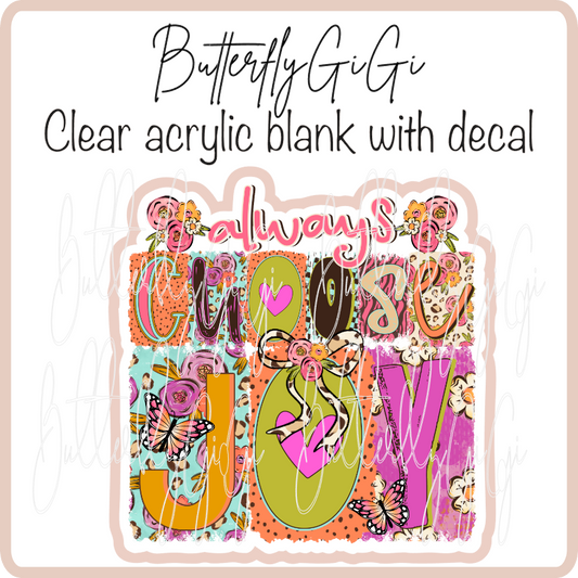 Always Choose joy Multi