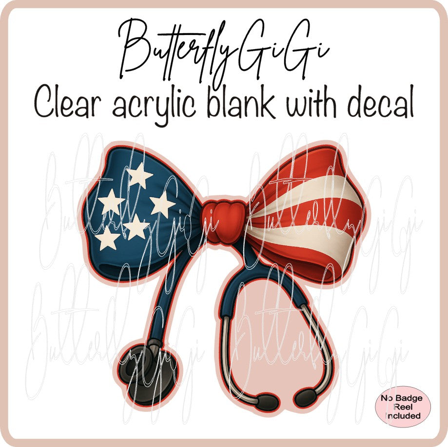 Medical Bow American Stethoscope
