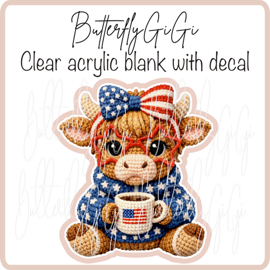 Americana Yarn Highland Cow