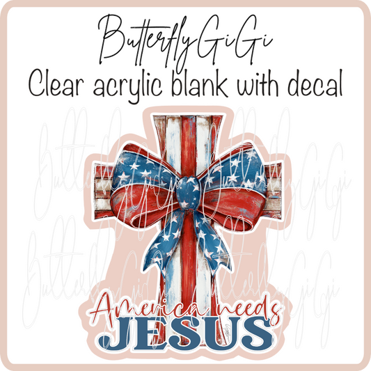 America needs Jesus