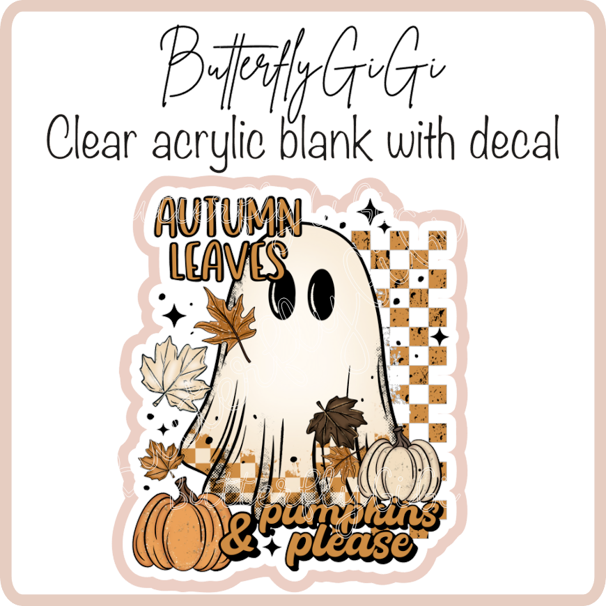 Autumn Leave & pumpkins Please