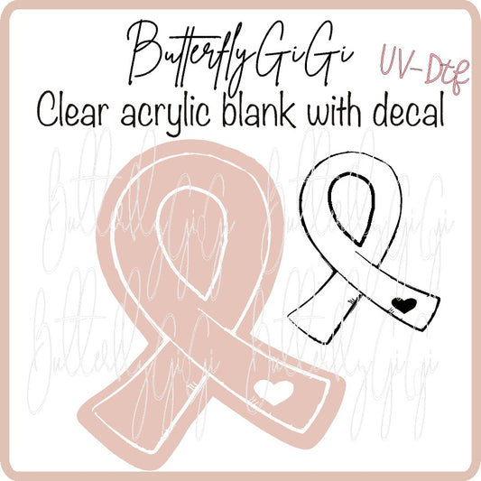 Awareness Ribbon UvDTF