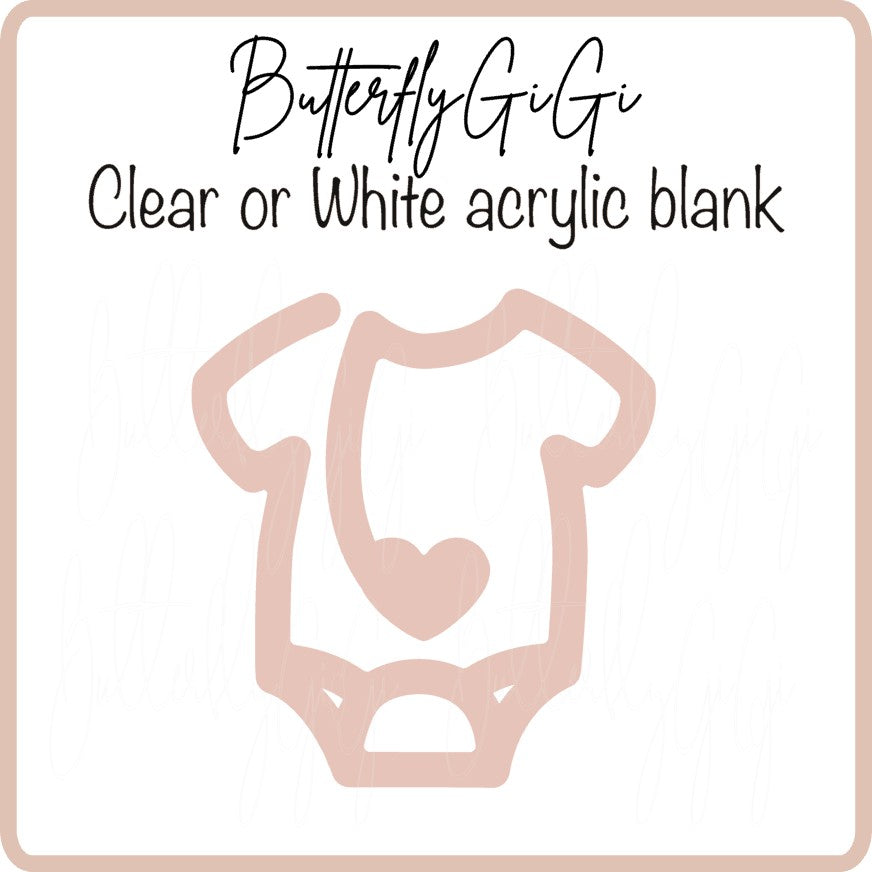 .Paperclip Baby Romper