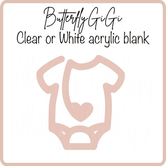 .Paperclip Baby Romper