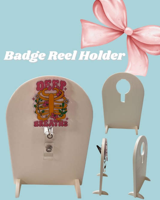 Badge Reel Holder DISPLAY 3D Printed