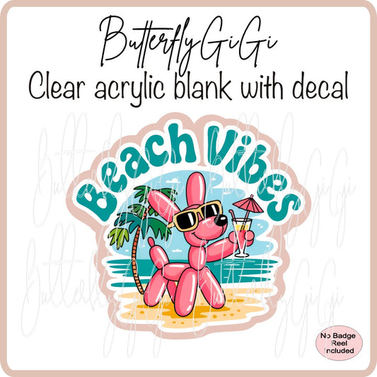 Balloon Dog Beach Vibes