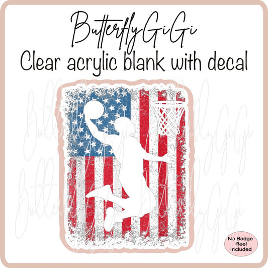 Sports Basketball Flag