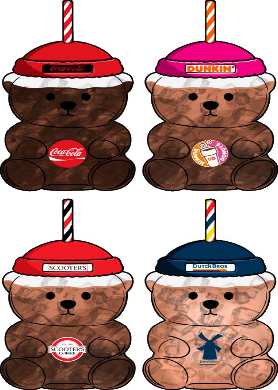 Bear Drink  UvDTF