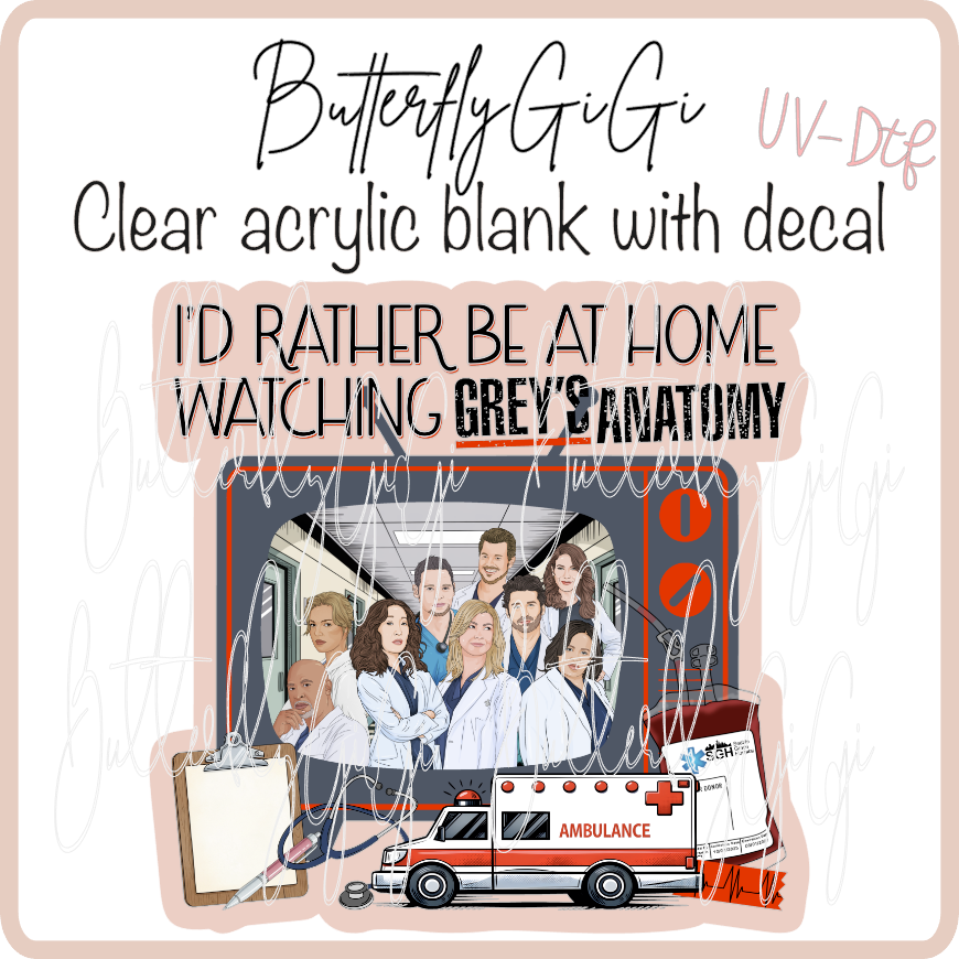 Be Home Greys  UvDTF