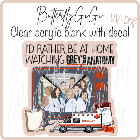 Be Home Greys  UvDTF