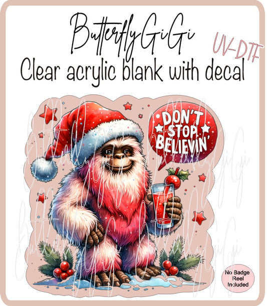 UVDTF Christmas Big Foot