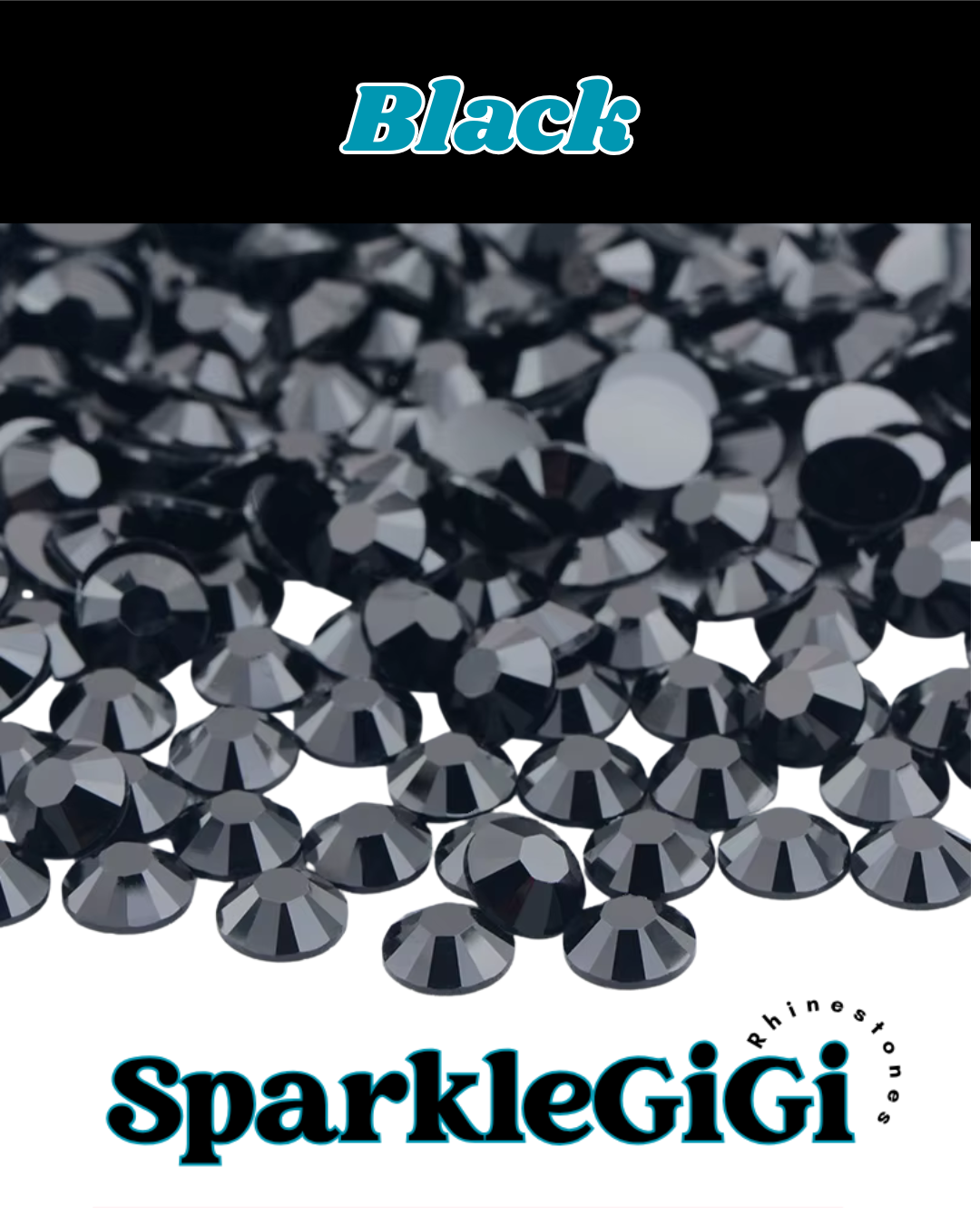 JELLY SOLID Fill- Mixed Size Rhinestone