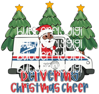 Christmas Postal Service Stickers