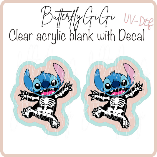 Blue Alien Xray Marker Set UVDTF