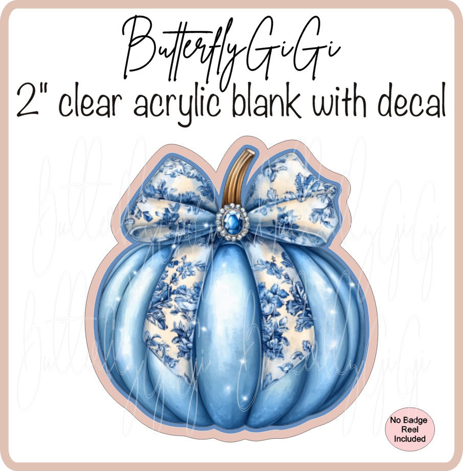 Halloween Blue Pumpkin