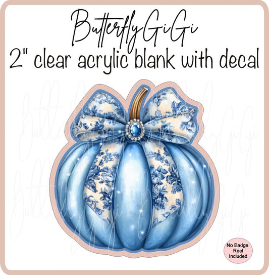 Halloween Blue Pumpkin