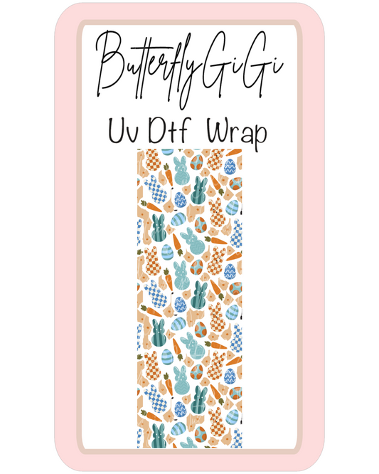 Wrap Boho Bunny SMALL UV DTF