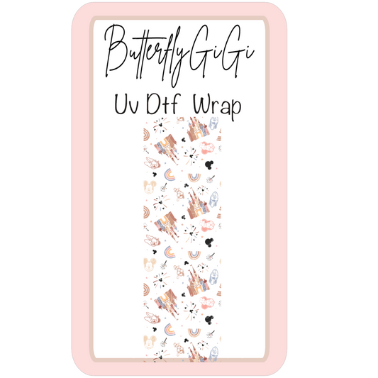 Wrap Boho Castle Theme UV Dtf