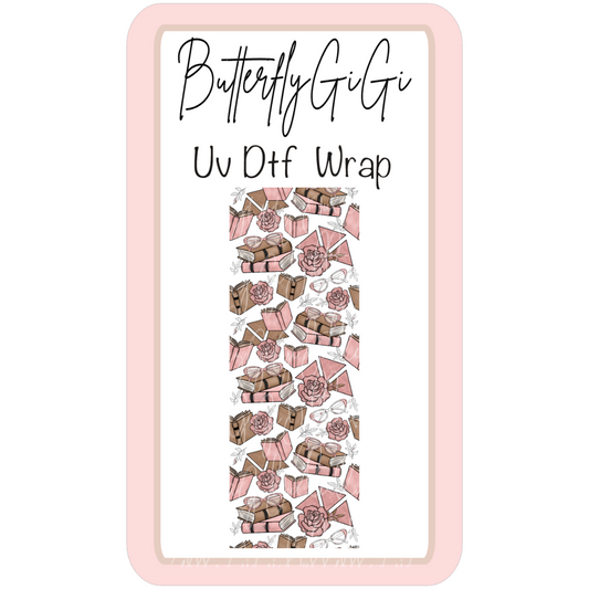 Wrap Book Boho UvDTF