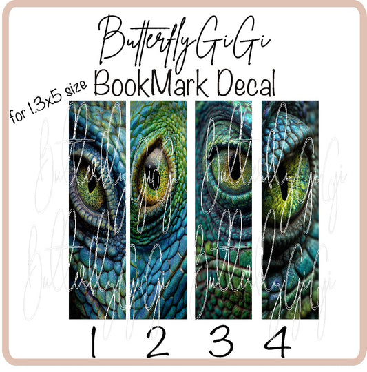 Dragon Eye Bookmark Decal