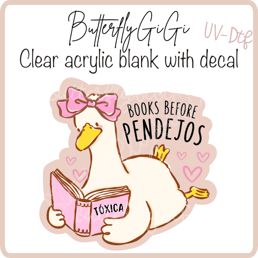 Books before  Pendejos UvDTF