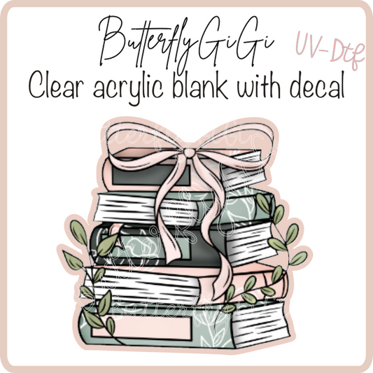 Bow Books UvDtf