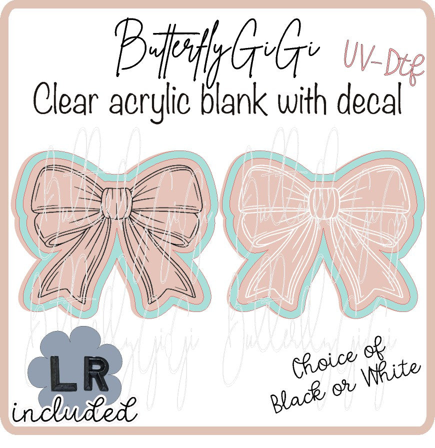 Bow Outline Xray Marker Set UVDTF