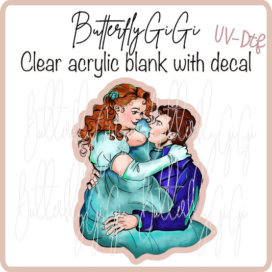 Bridgerton Couple UV DTF