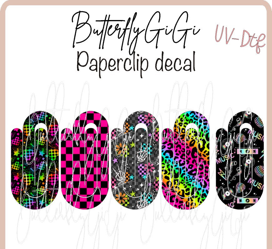 Bright Paperclip  UvDTF