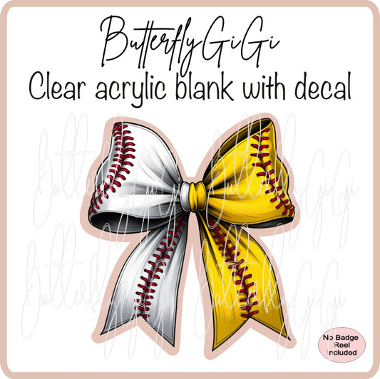 Bow Baseball Softball