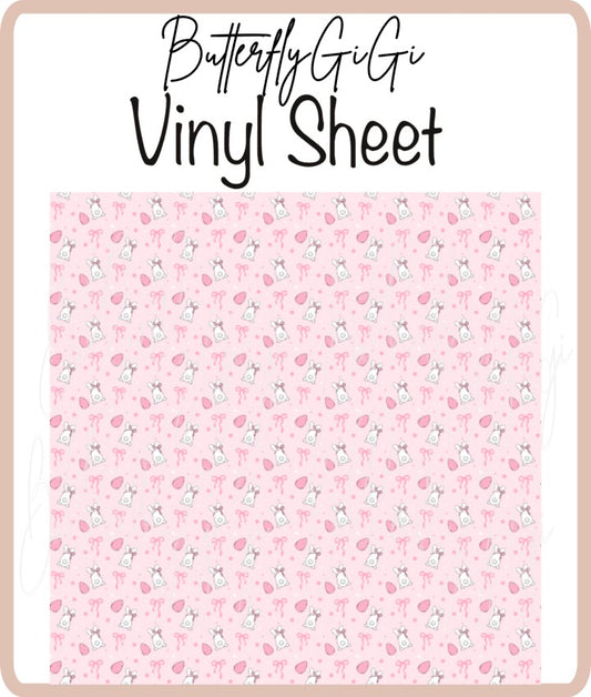 Bunny Pink Vinyl Sheet