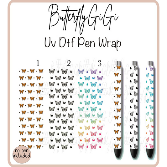 Wrap Butterfly Uv Dtf