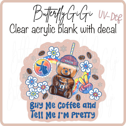 Buy me Coffee Dutch UV DTF