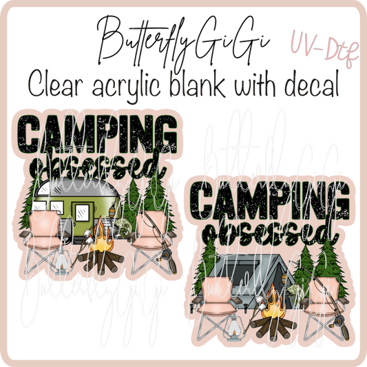 Camping Obsessed  UvDTF