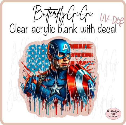 UVDTF Character America Captain
