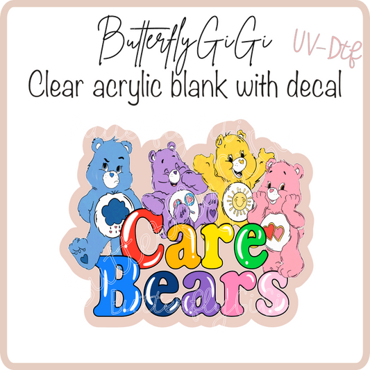 Care bears UvDtf