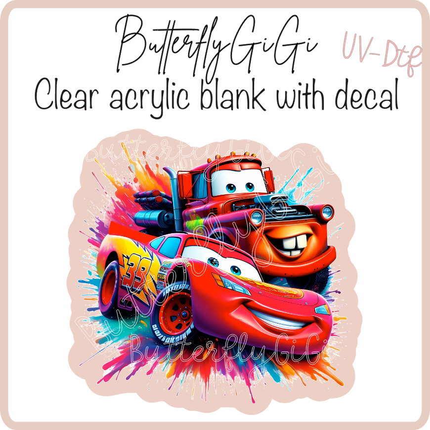 Cars Duo UvDTF