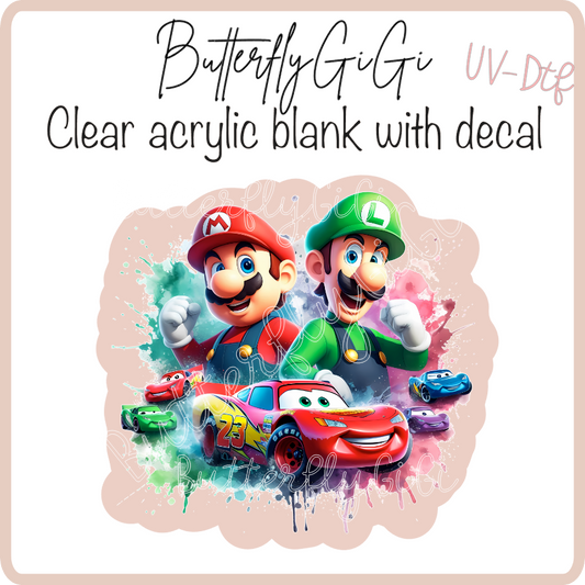 Cars Super Mario UvDTF