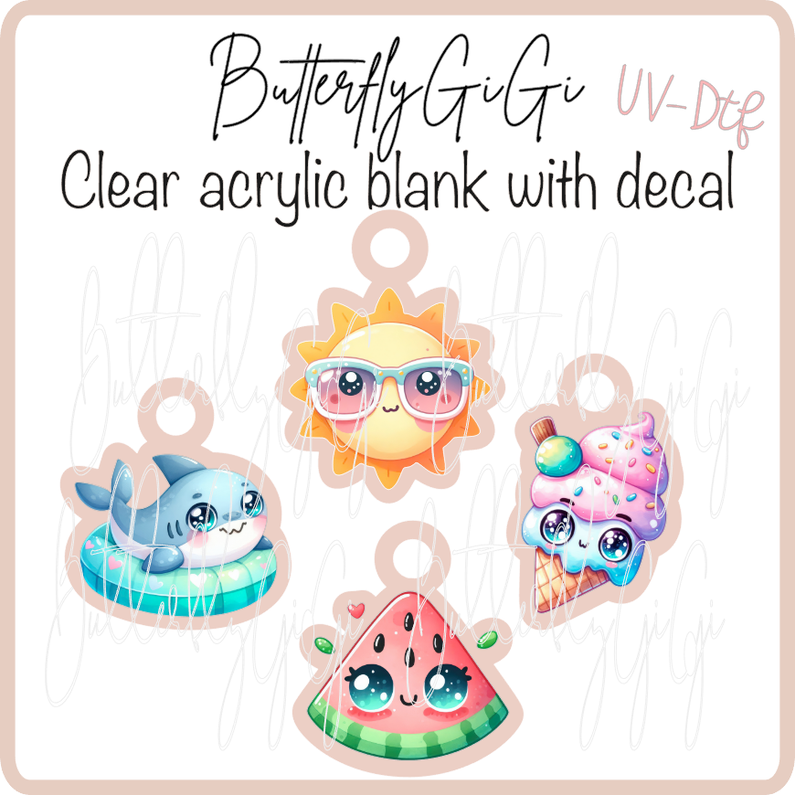 Summer Charms UVDTF