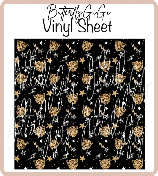 Cheetah Vinyl Sheet