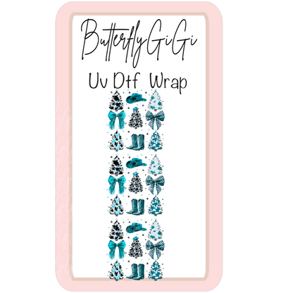 Christmas Country Uv Dtf Wrap