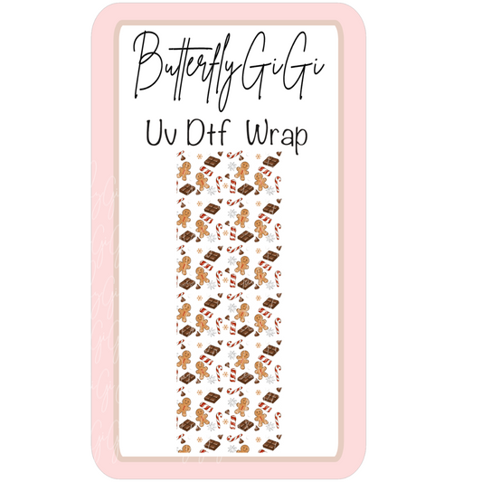 Christmas Dessert Uv Dtf Wrap