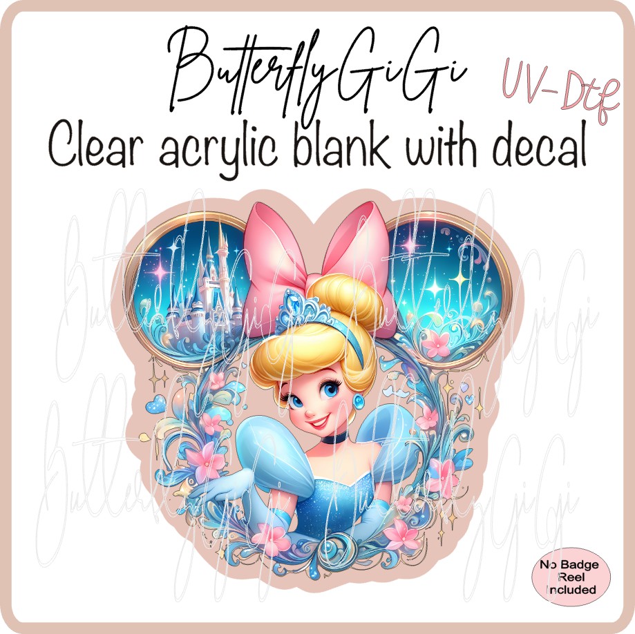 UVDTF Character Princess Mouse Ears