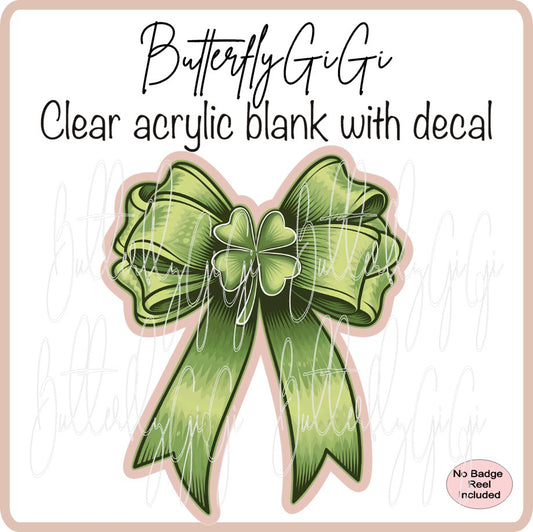 Holiday Clover Bow