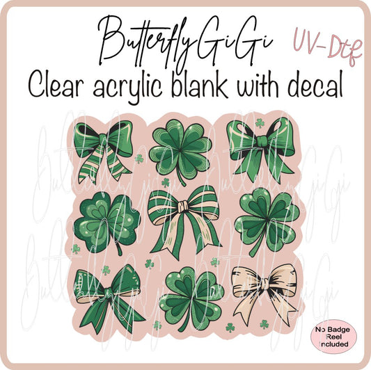 UVDTF Holiday Clover Coquette