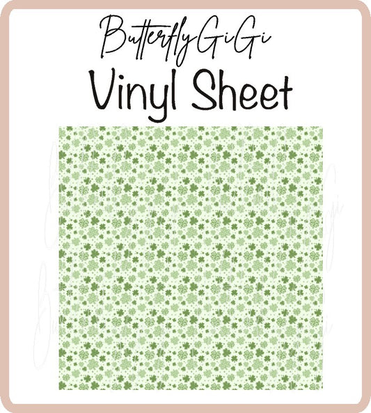 Clovers Vinyl Sheet