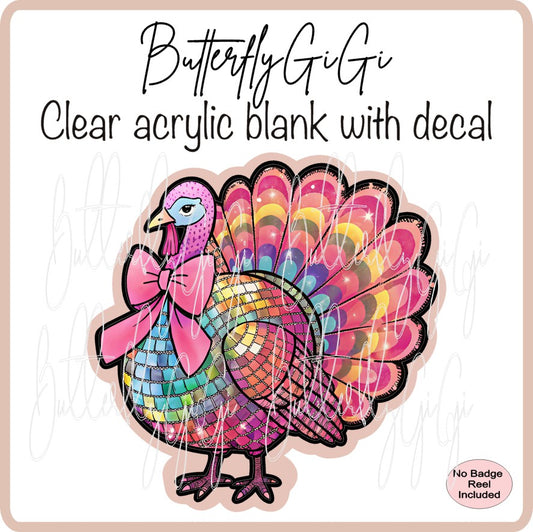 Fall Colorful turkey