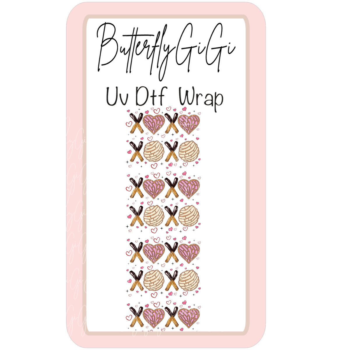 Wrap Concha Cutie Uv Dtf